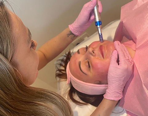 Treatment at aesthetic clinic in Essex