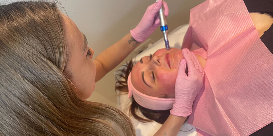Treatment at aesthetic clinic in Essex